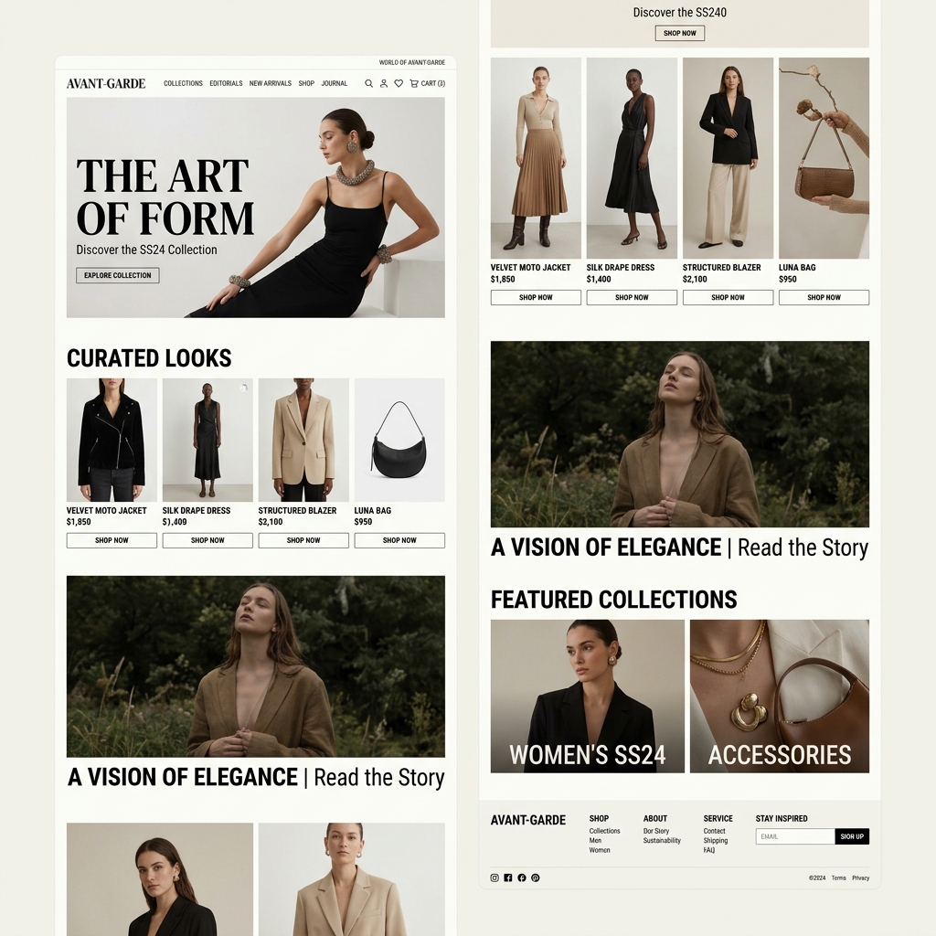 Luxury E-Commerce Template